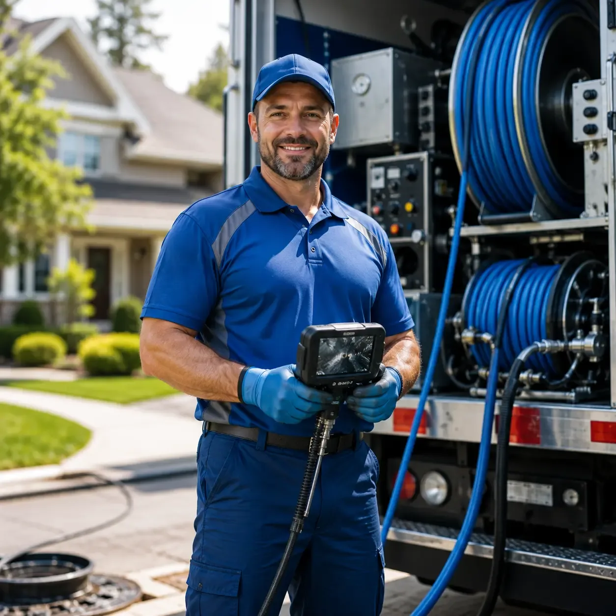 Local outdoor drain cleaning specialists in Monroe Township, NJ